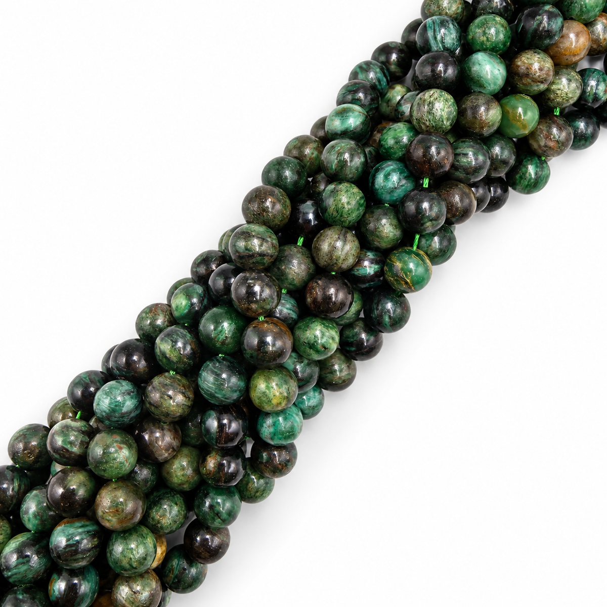 Emerald Pearls - Round (8mm)