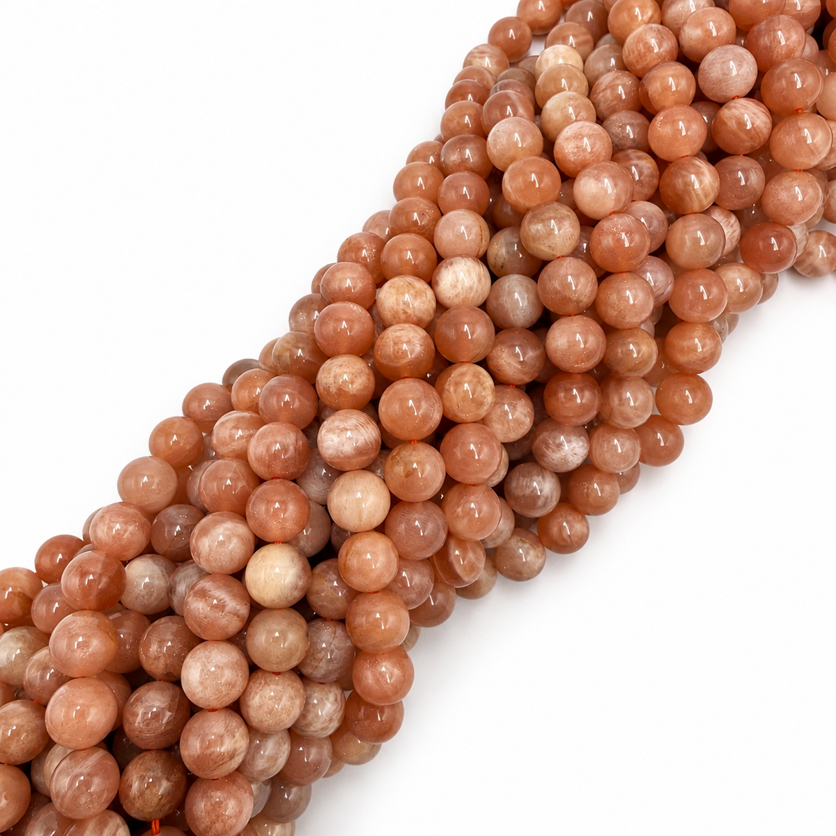 Sunstone Beads – Round (8mm)