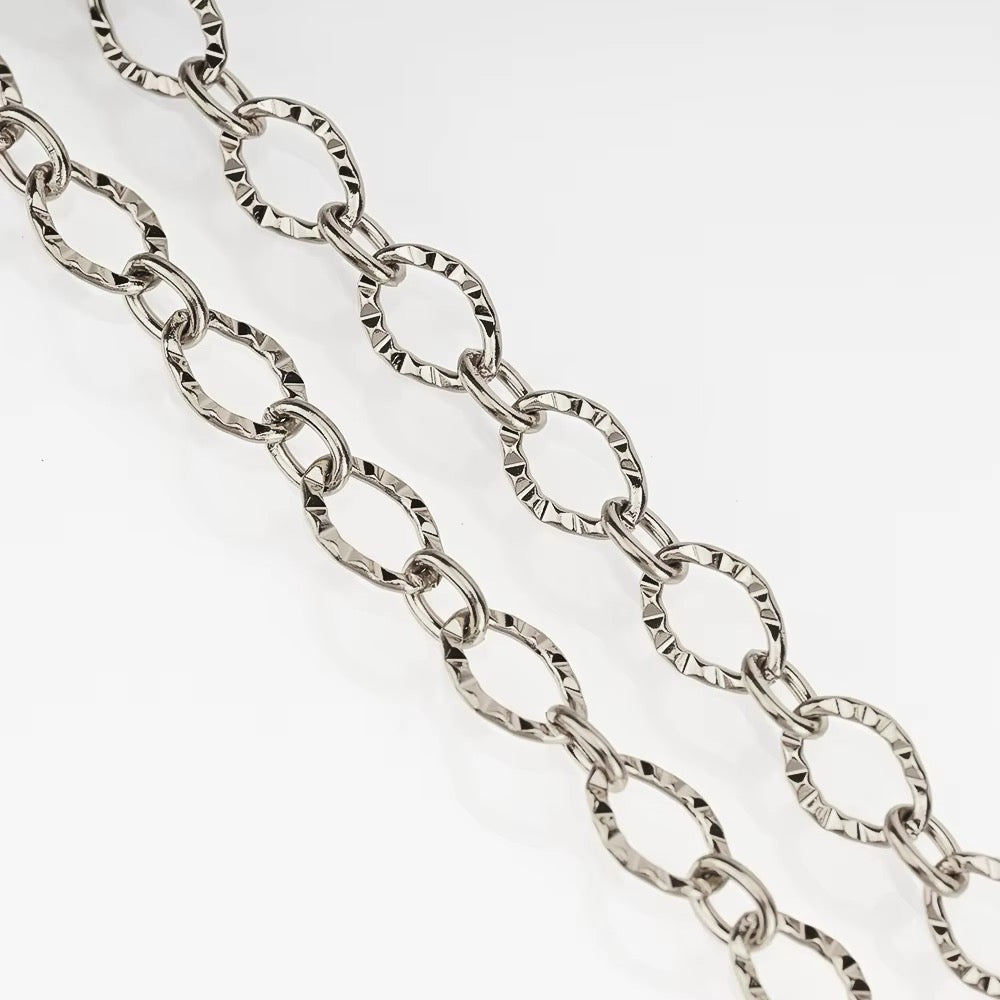 Vattentålig Stål Kedja – Solros (1 Meter)