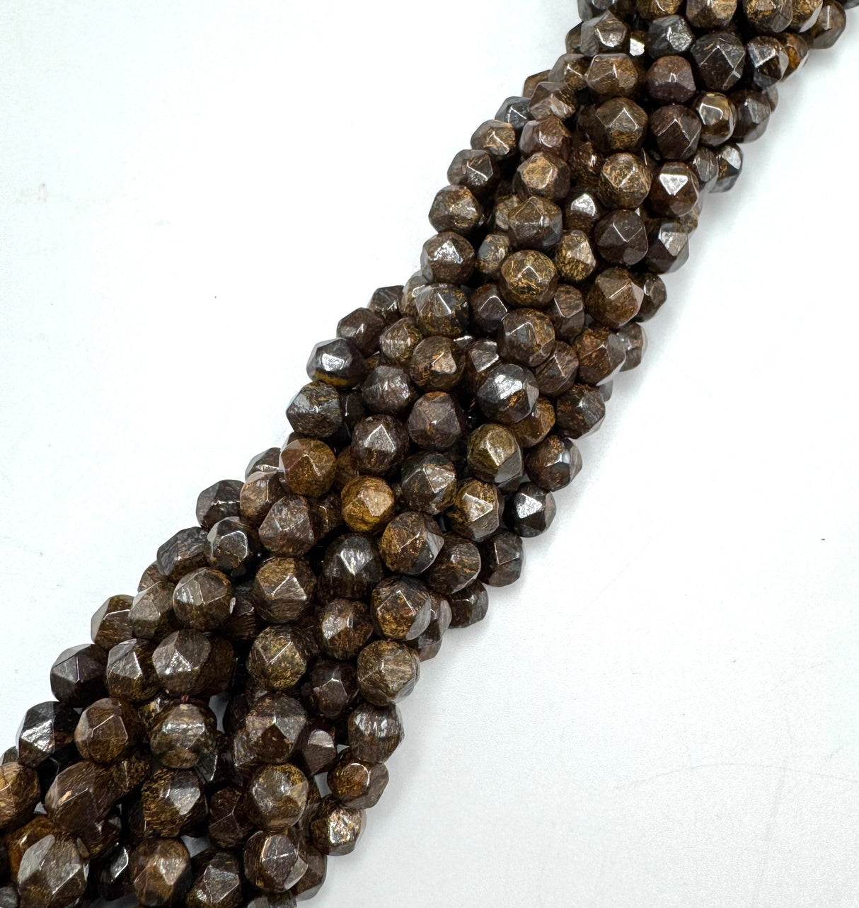 Bronzit Perler – Star Cut (8mm)