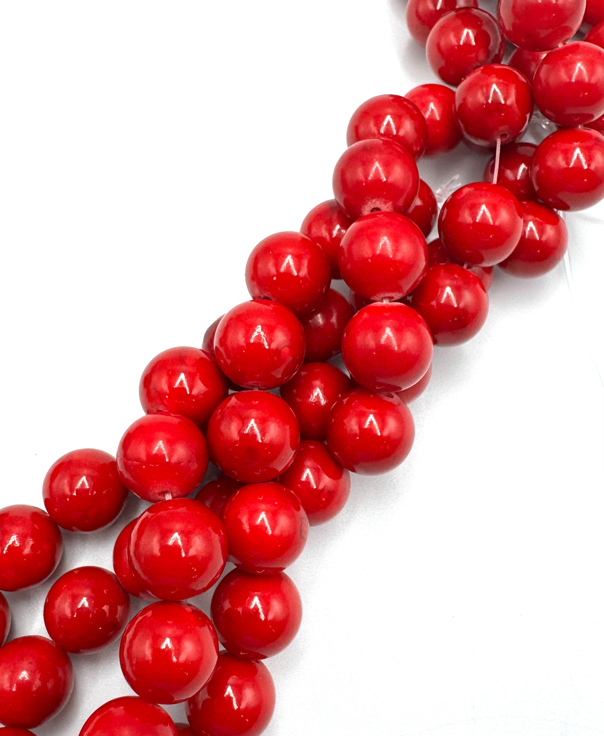 Jade - Round Red (12mm)