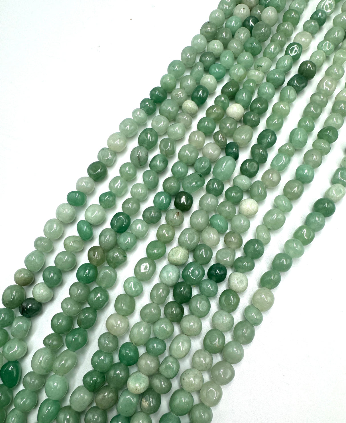 Aventurine – Green, Nugget (5–7mm)