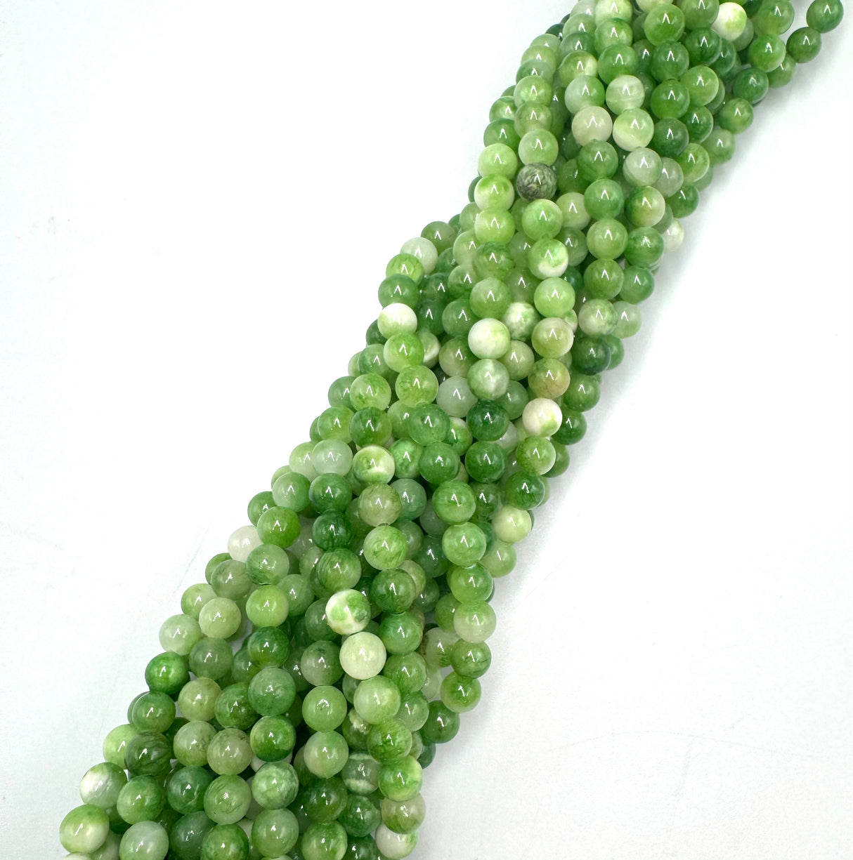 Jade, Green Shades, (6mm)