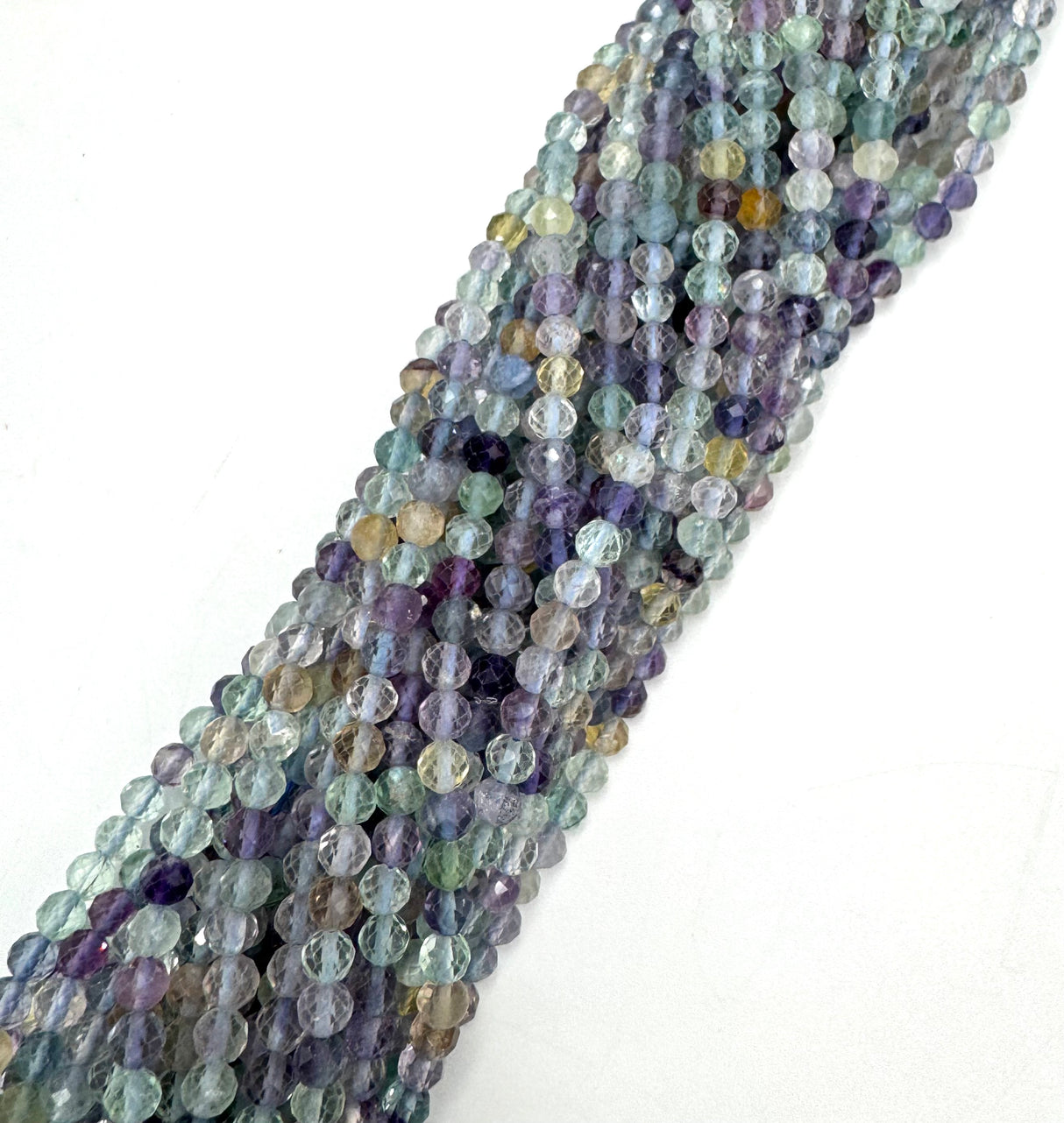 Fluorit – Facetteret (4mm)