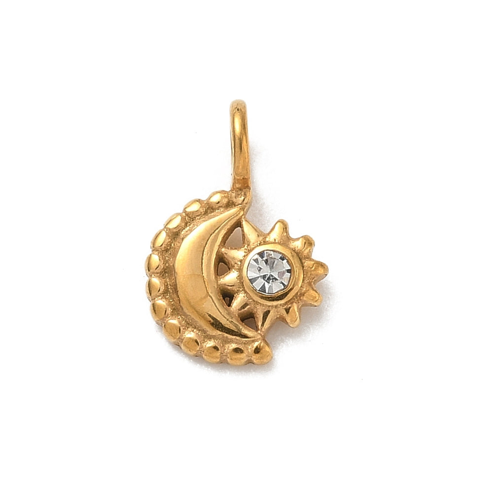 Water-resistant Pendant - 18K Gold-plated Steel
