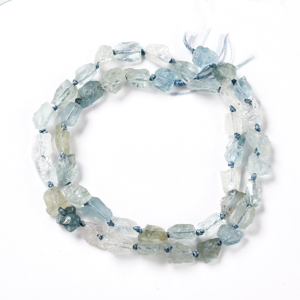 Akvamarin – Blå, Chips/Nuggets (5–11mm) - Uniq Perler - 115431