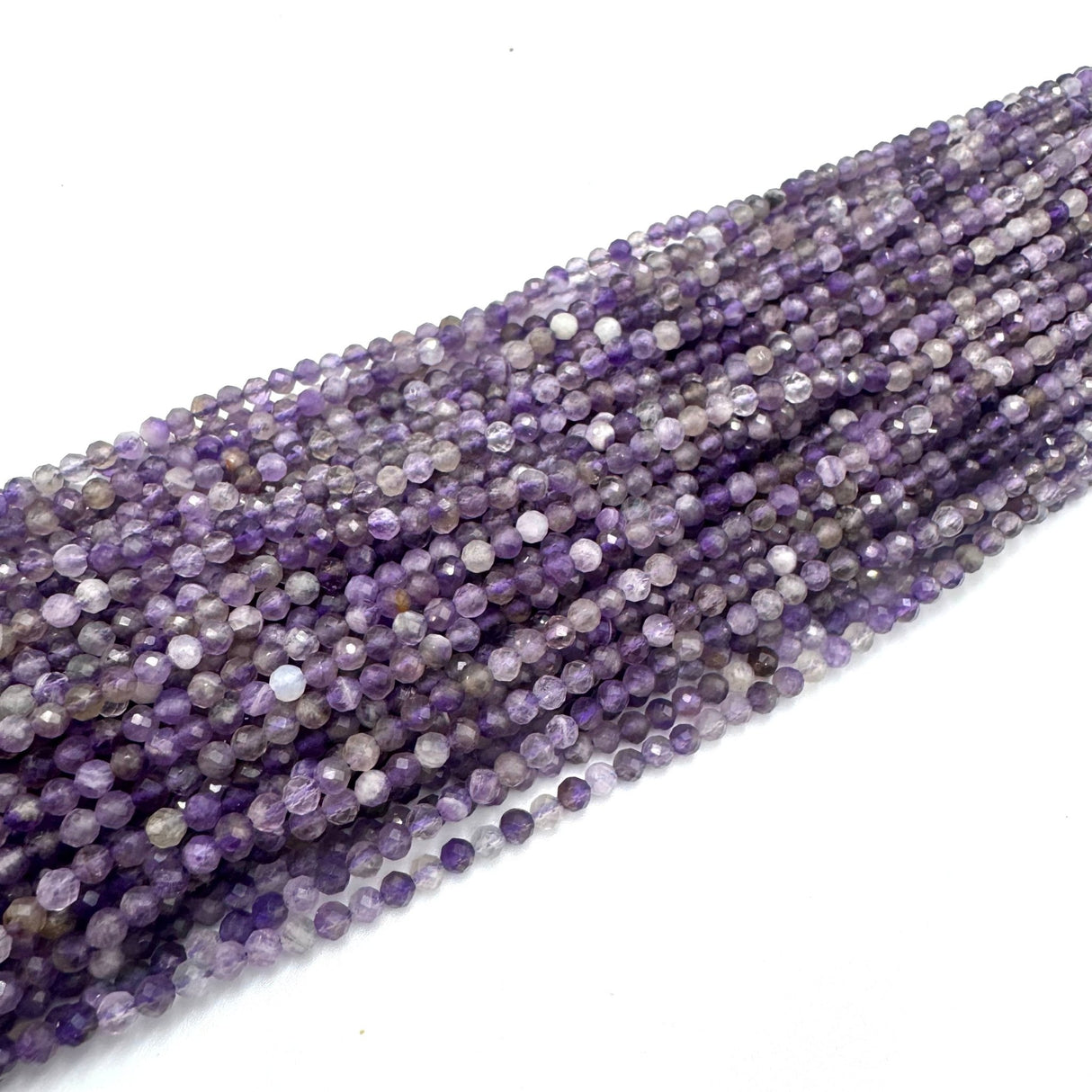 Auktion A......Ametyst – Lilla, Facetteret (3,5mm) - Uniq Perler - 20252021