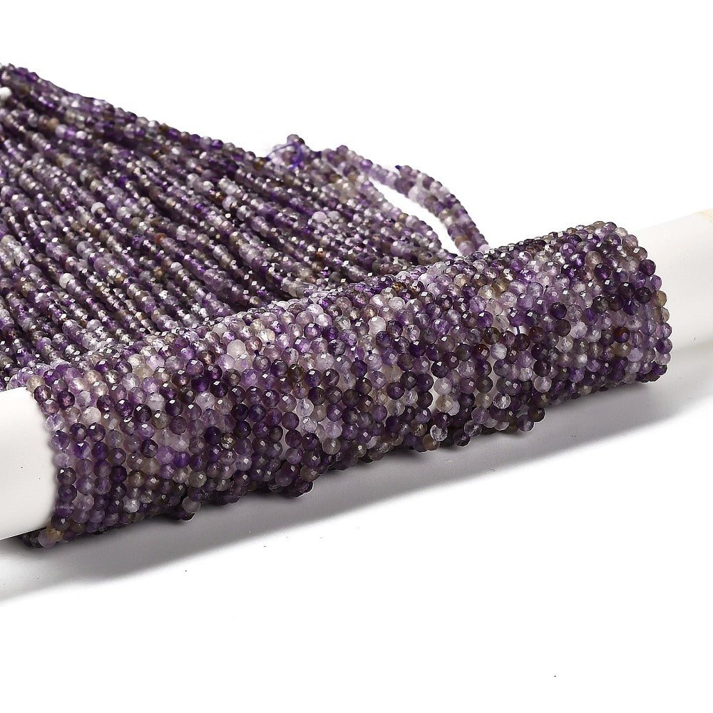 Auktion A......Ametyst – Lilla, Facetteret (3,5mm) - Uniq Perler - 20252021