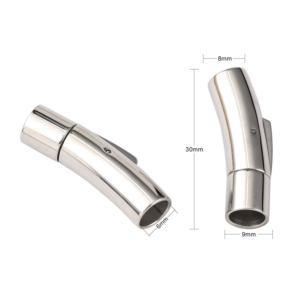 Bajonetlås – Stål Vandfast (30mm) - Uniq Perler - 117807