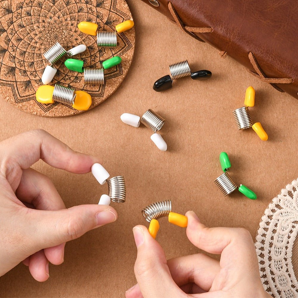 Bead Stoppers - Holder Til Snor, 10 stk. - Uniq Perler - 117834