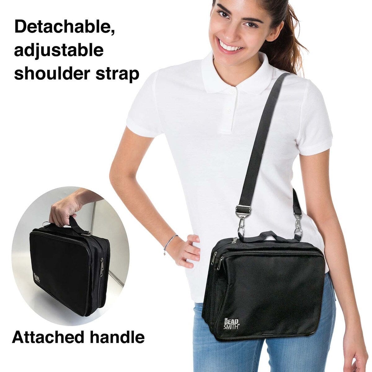 Beadsmith Opbevaringstaske - Tag Dine Ting Med Dig - Uniq Perler - 0790524000715