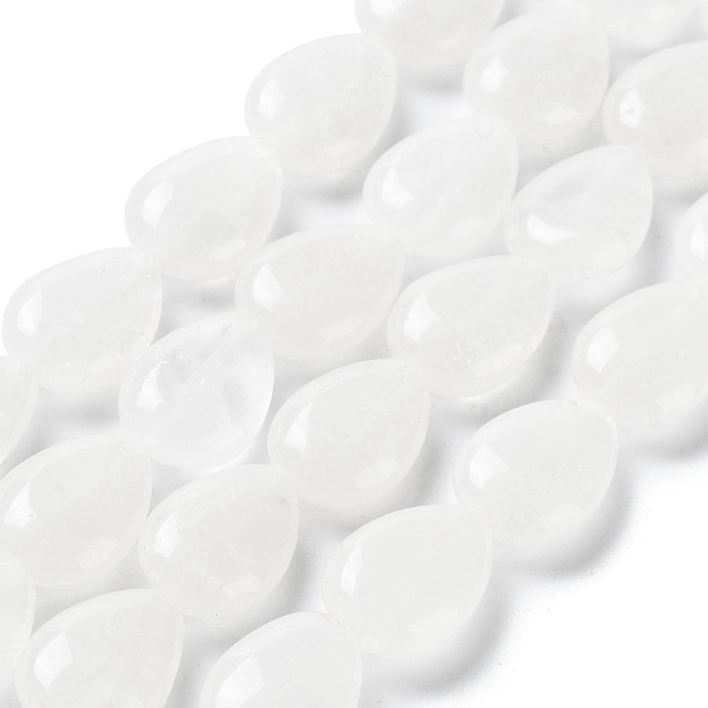 Bjerg Krystal Perler– Dråber (18 mm) 2 stk. - Uniq Perler - 120206
