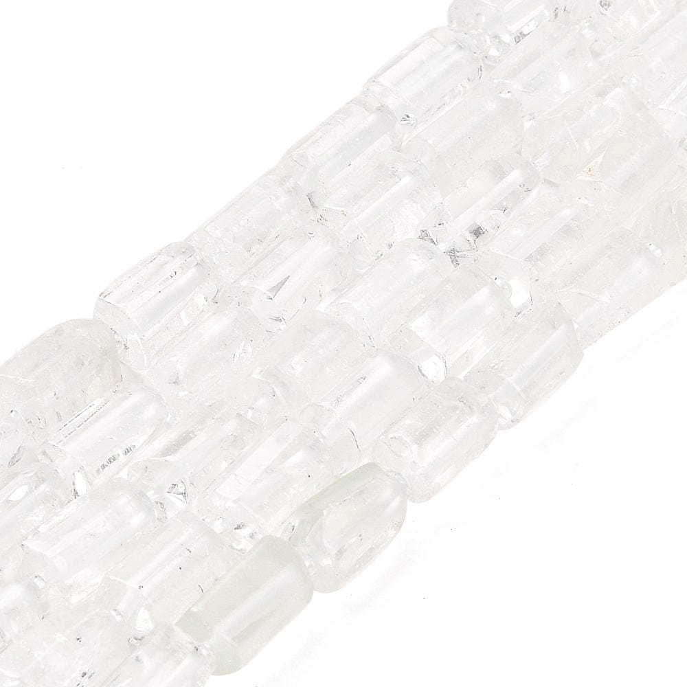 Bjergkrystal – Klar, Facetterede Perler (9–11mm) - Uniq Perler - 112428