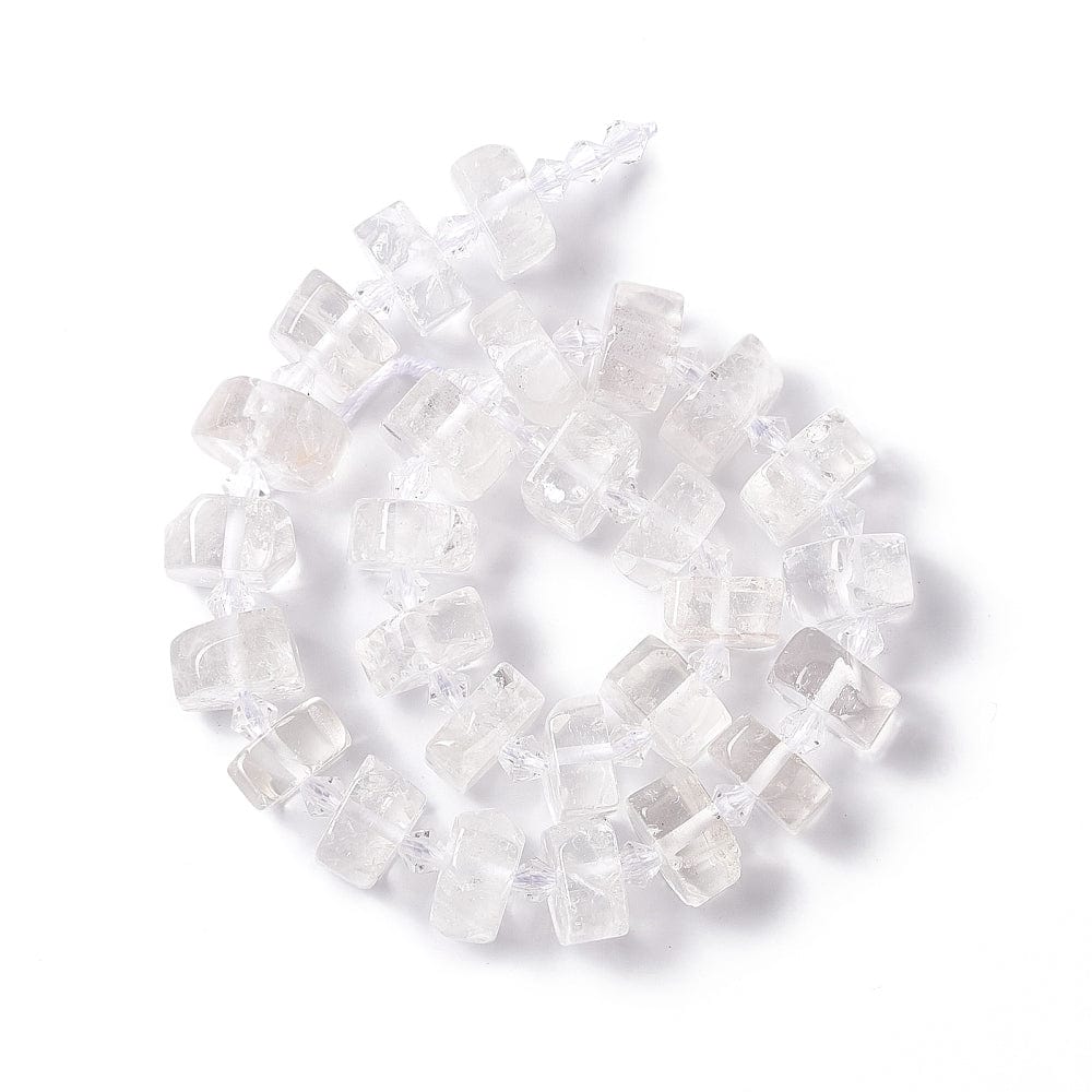 Bjergkrystal – Klar, Nuggets (8–14mm) - Uniq Perler - 112443