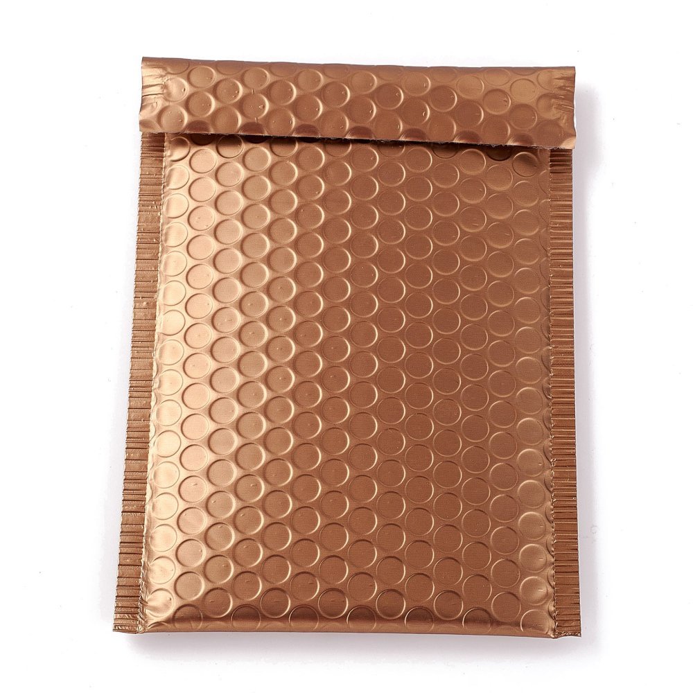 Boblekuverter – Mat, Lysebrun (24x15cm) 10 stk. - Uniq Perler - 126202