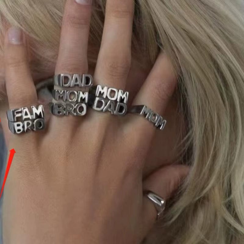 BRO Ring Af Stål (Flere Størrelser) - Uniq Perler - 114636