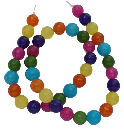 Bubble Gum Jade - Farb-Mix, Rund, (6mm) - Uniq Perler - 117092