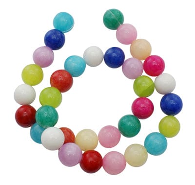 Bubble Gum Jade - Farb-Mix, Rund, (6mm) - Uniq Perler - 117092