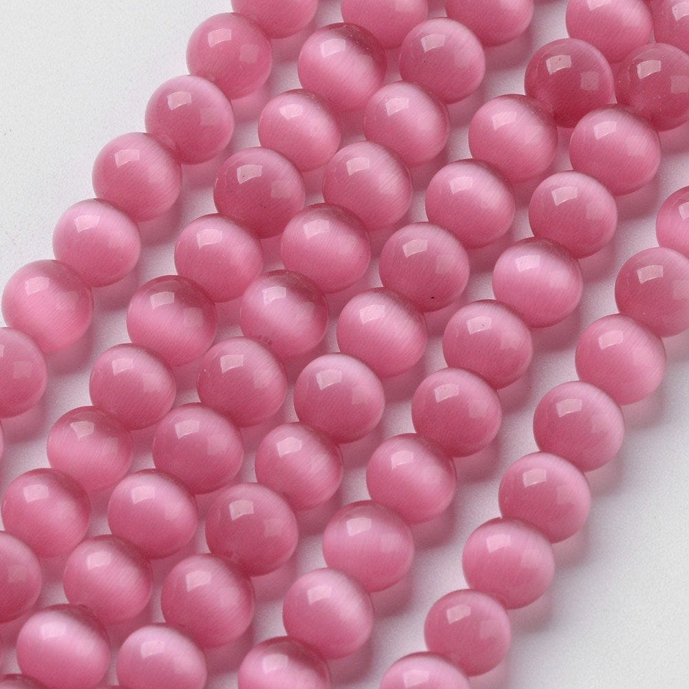 Cat Eye – Pink (8mm) - Uniq Perler - 0001489590