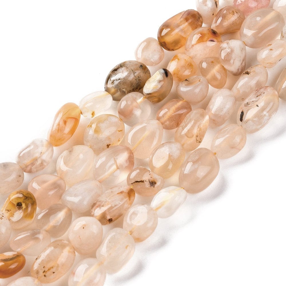 Cherry Blossom Agat – Nuggets (7x12mm) - Uniq Perler - 113545