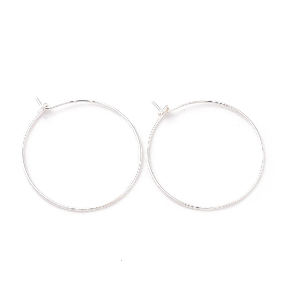 Creoler – Sterling Sølv (24x27mm) - Uniq Perler - 111546