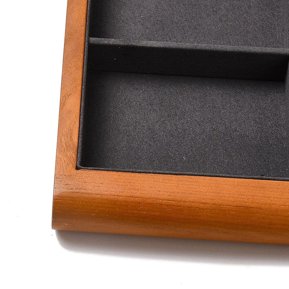 Display Med 12 Rum – Stofbelagt (24x35x2cm) - Uniq Perler - 1111490032