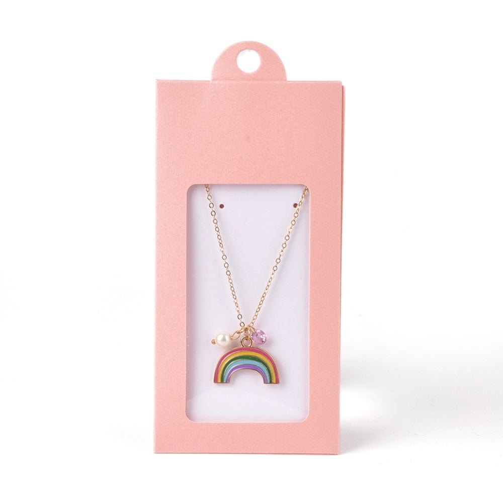 Display Til Øreringe Og Kæde Inkl. Papæske, 20 dele - Uniq Perler - 113153