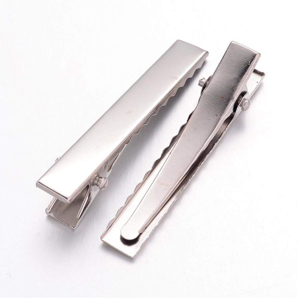 DIY Hår Spænder – 46x8mm, 10 stk. - Uniq Perler - 111977