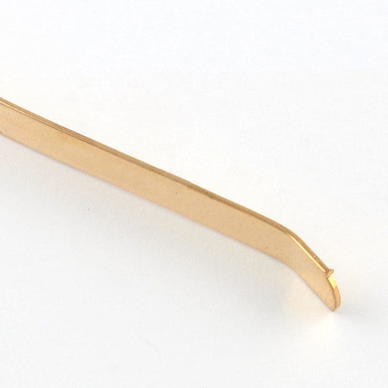 DIY Hårbøjle – Forgyldt (ca. 120 - 125x5mm) 5 stk - Uniq Perler - 115117