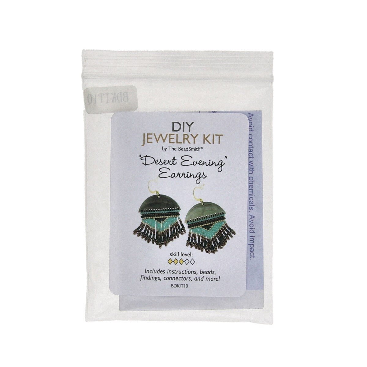 DIY Set – earrings - 1 pair - Uniq Perler -