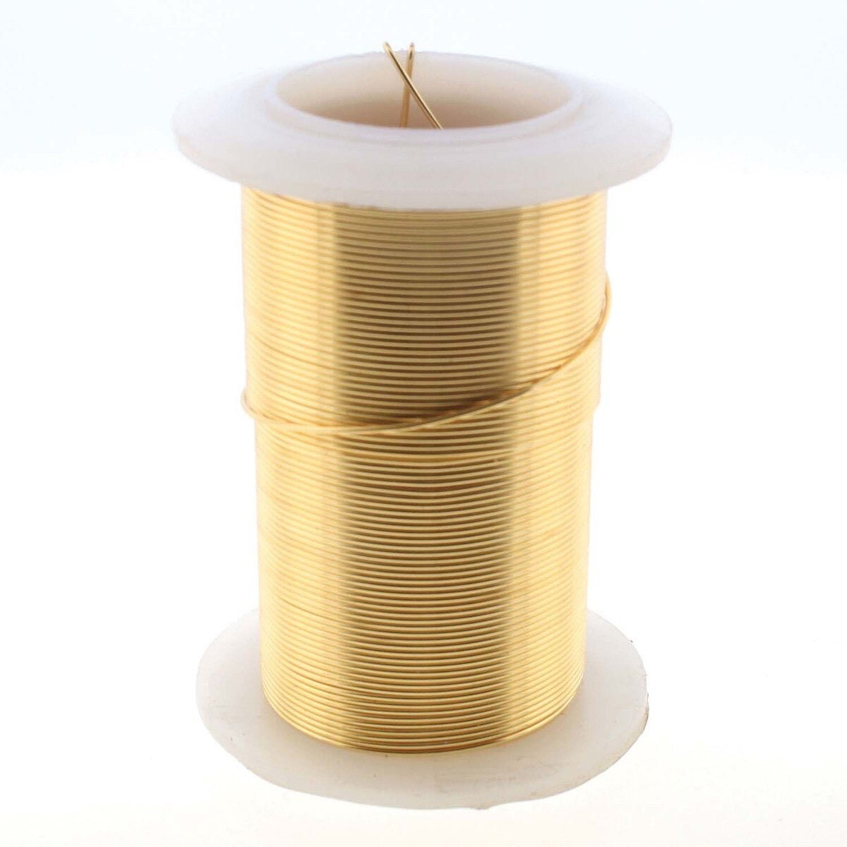 Ekstra Slidstærk Wire - 24 karats Forgyldning - 0,5mm (27m) - Uniq Perler - 118495
