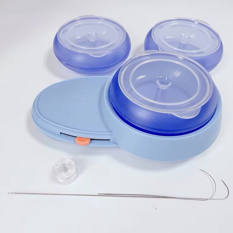 Elektrisk Bead Spinner – Automatisk Perlemaskine til Smykkefremstilling (Sæt) - Uniq Perler -