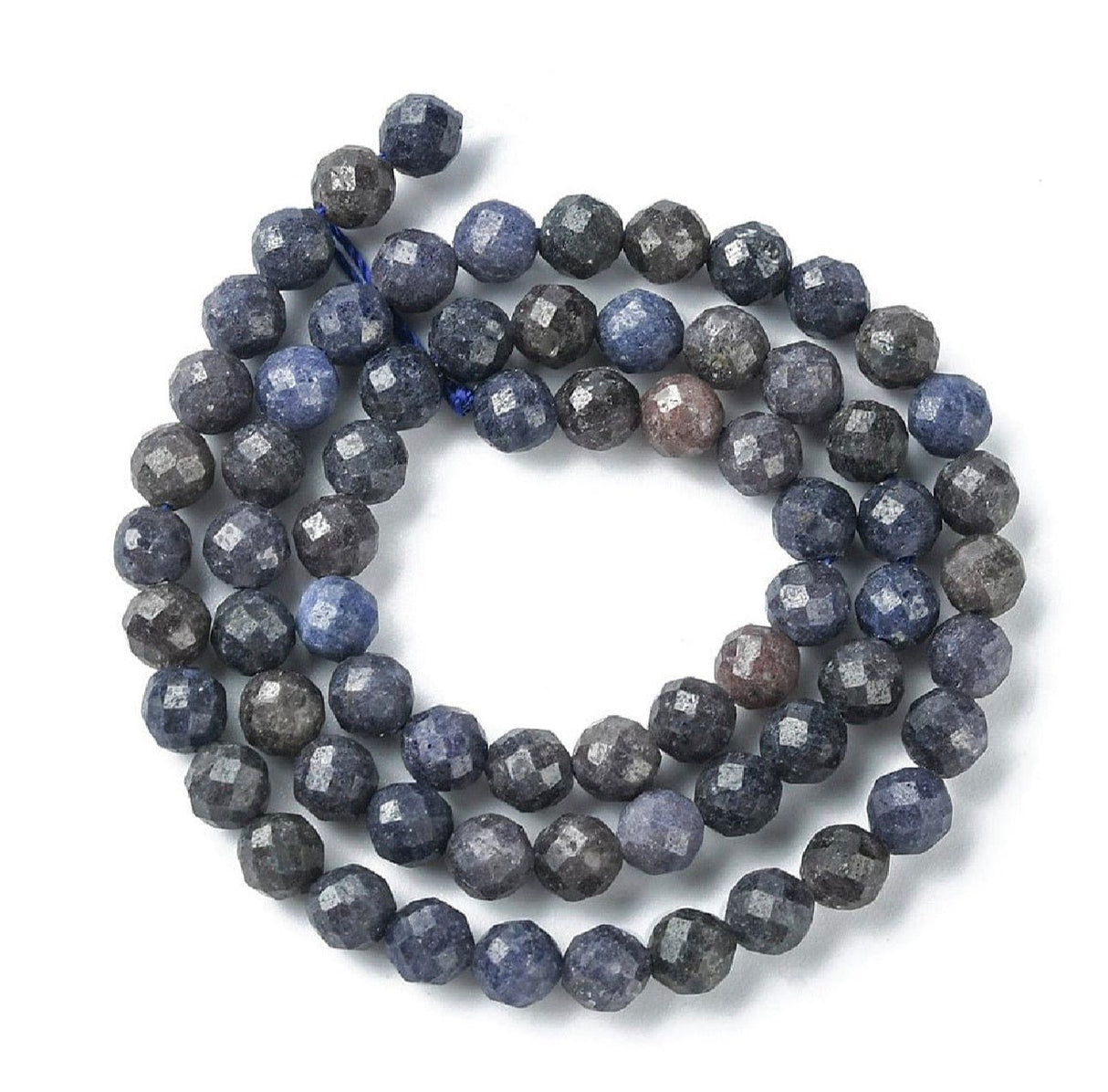 Facetteret Safir – Grade A, Blå Nuancer (5,5mm) - Uniq Perler - 114307