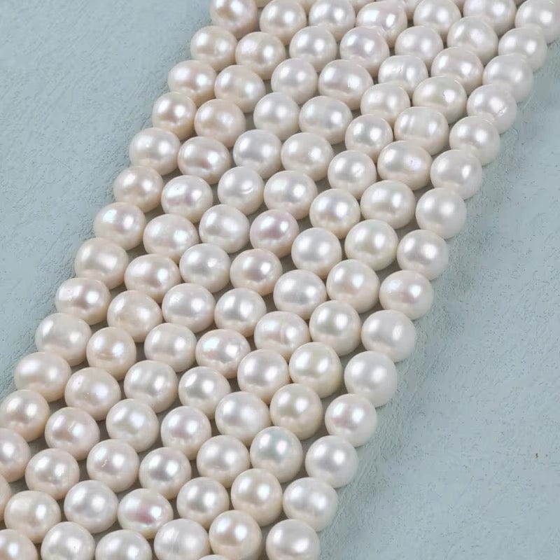 Ferskvandsperler – Barok, Grade AA (11 - 12mm) - Uniq Perler - 8263