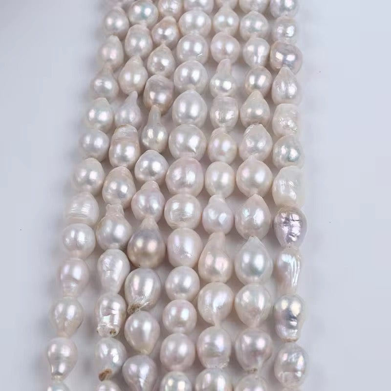 Ferskvandsperler - Barok Perle, Grade A (12 - 14mm), 1 Stk - Uniq Perler - 754678