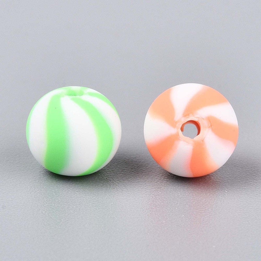 Fimo Perler – Runde, Farve Mix (9mm) 25 Stk - Uniq Perler - 115830