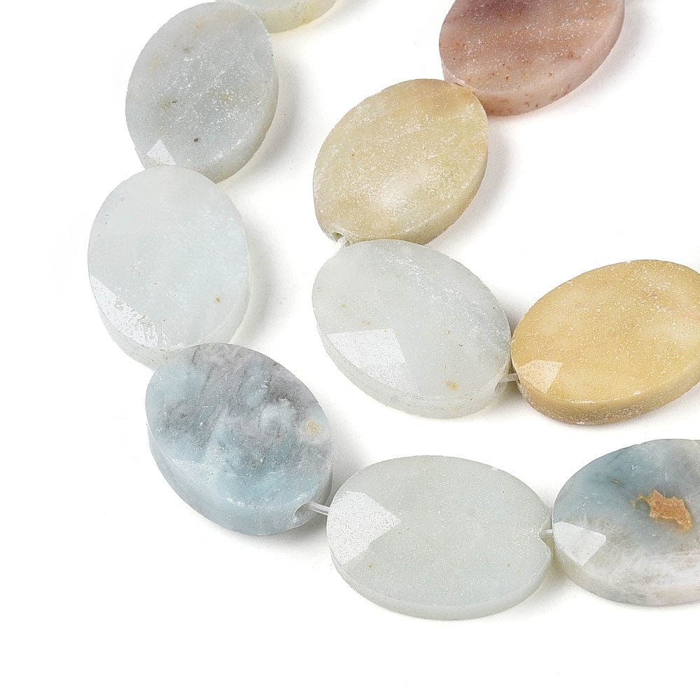 Flower Amazonit (13,5x5,5 mm) - Uniq Perler - 115658