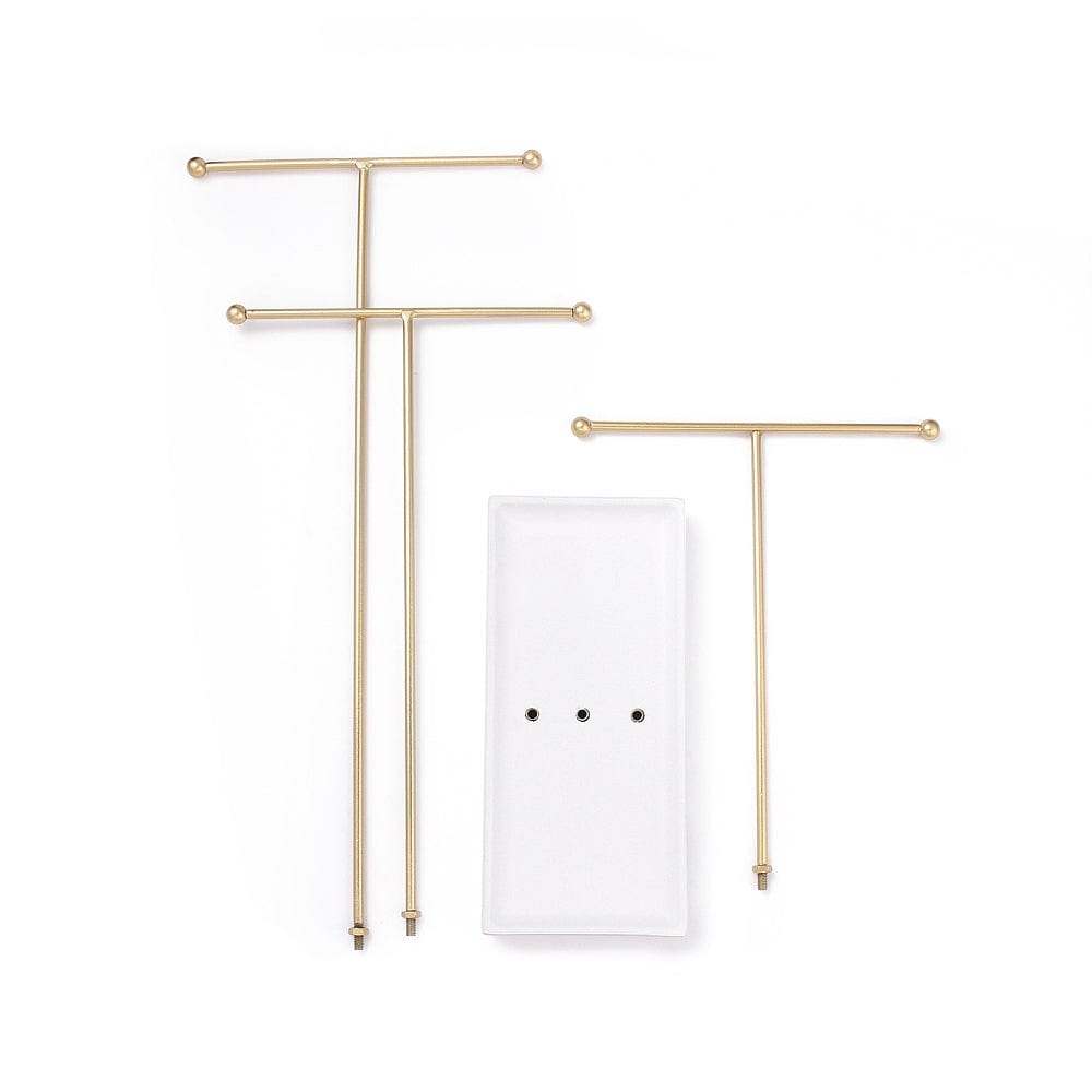 Forgyldt Display Til Øreringe, Kæder & Armbånd - Uniq Perler - 111578