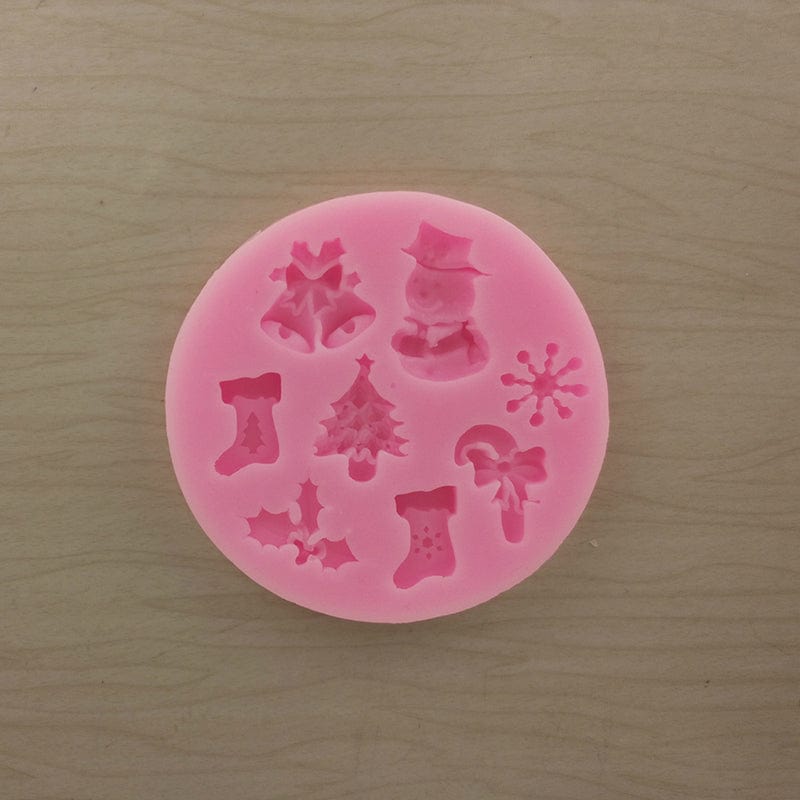 Form Til Støbning Af Små Julemotiver (67x10mm) - Uniq Perler - 1112975, 186624645679911723617847