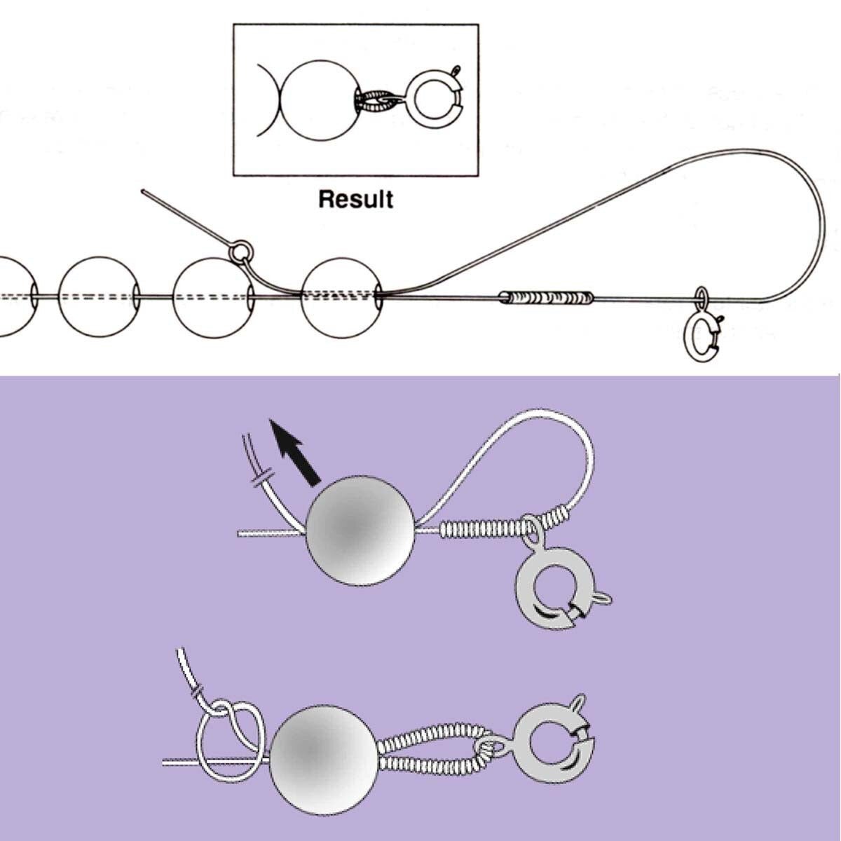 French Wire – Sølvfarvet, Medium (0.9mm, 35cm) - Uniq Perler - 753678