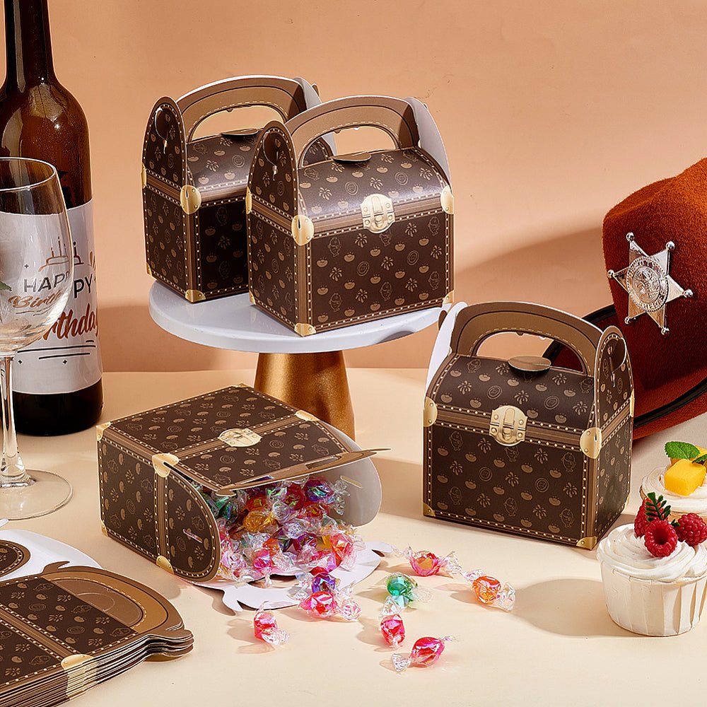 "Gave" Taske – Med skønt print (7x11x12.7cm) - Uniq Perler -