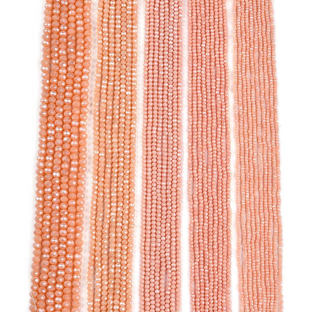 Glasperler –Facetteret Rondel (2,3~2,7x2mm) - Uniq Perler - 120348
