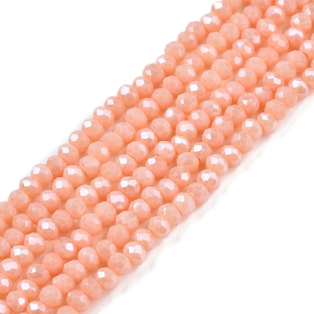 Glasperler –Facetteret Rondel (2,3~2,7x2mm) - Uniq Perler - 120348