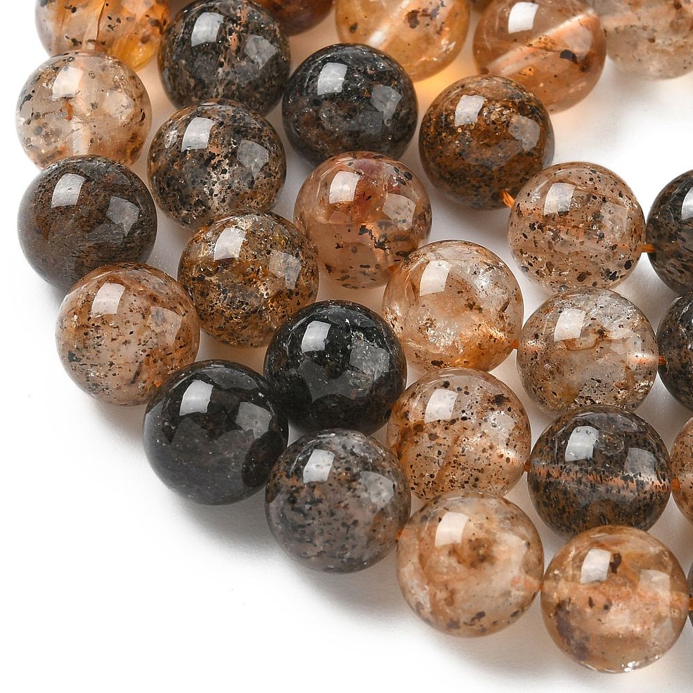 Herkimer Kvarts Perler – Runde (10.5mm) - Uniq Perler -