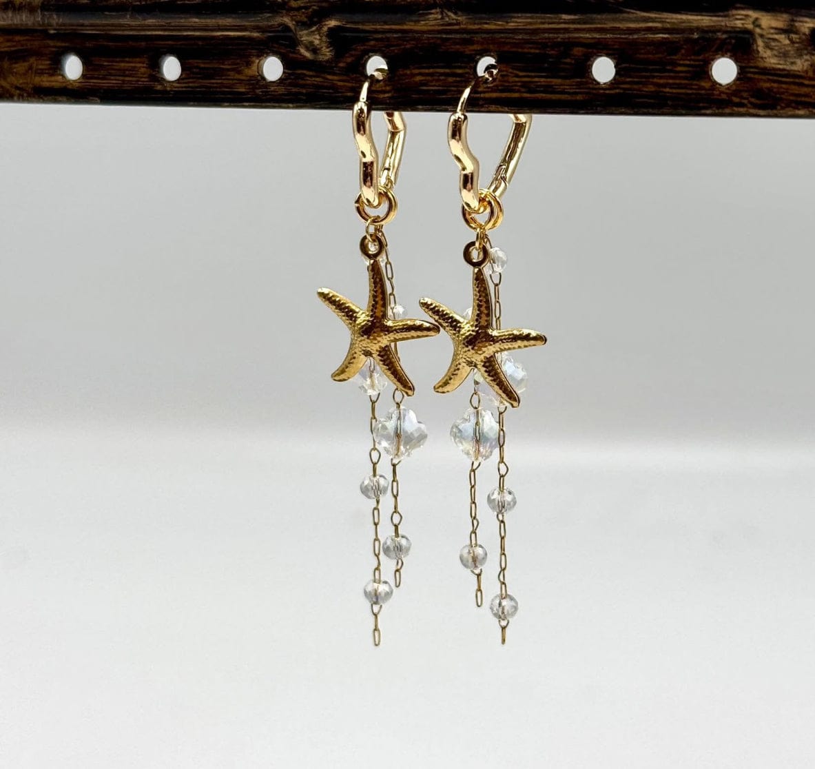 Hjerte Creoler – 18K Forgyldt (14x2mm) - Uniq Perler - 114667