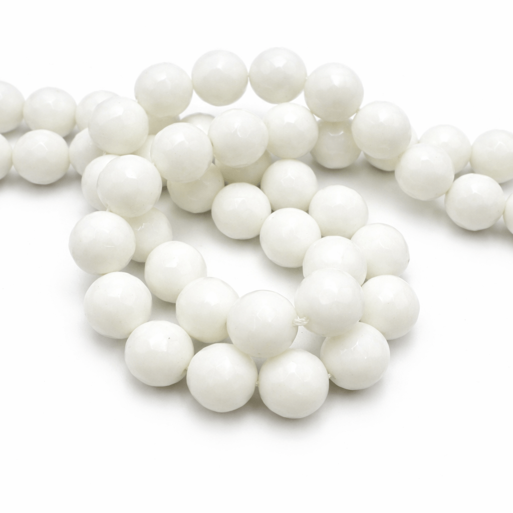 Jade Perler – Facetterede, (12mm) - Uniq Perler - 113200