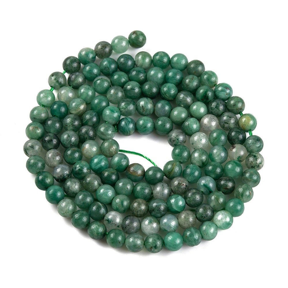 Jade Perler – Grøn, Runde (3mm) - Uniq Perler - 123800