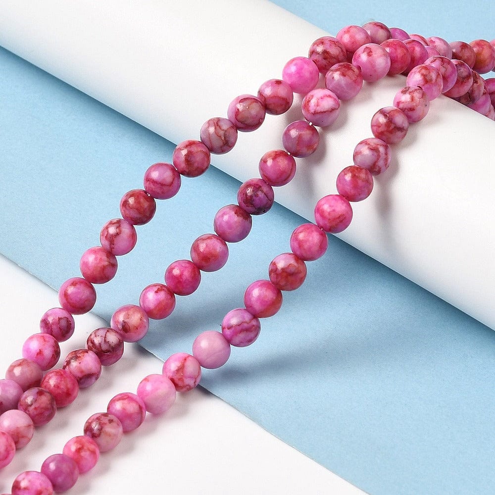 Jade, Pink, (6mm) - Uniq Perler - 238847