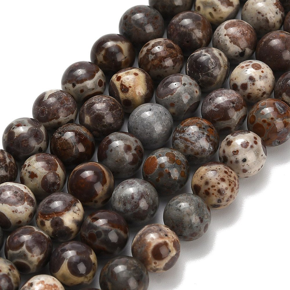 Jaspis Perler – Runde (8~8.5mm) - Uniq Perler -