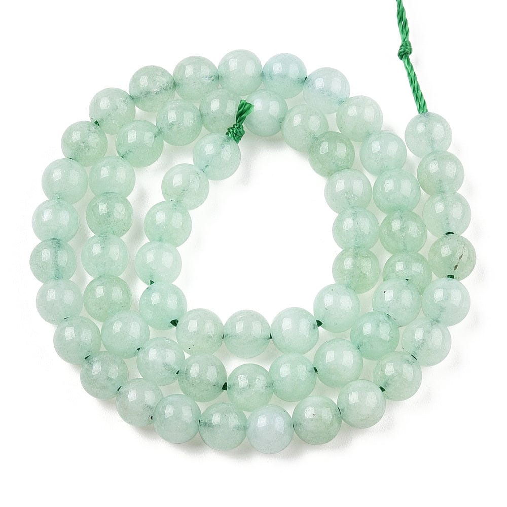 Kvarts Sten - Rund(6mm) - Uniq Perler - 115761